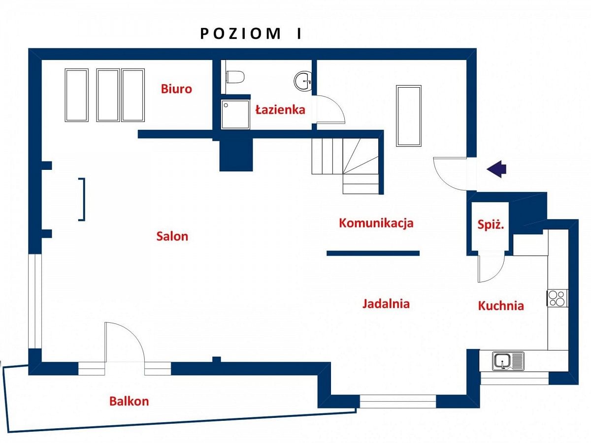 Mieszkanie 4 pokojowe na Sprzedaż