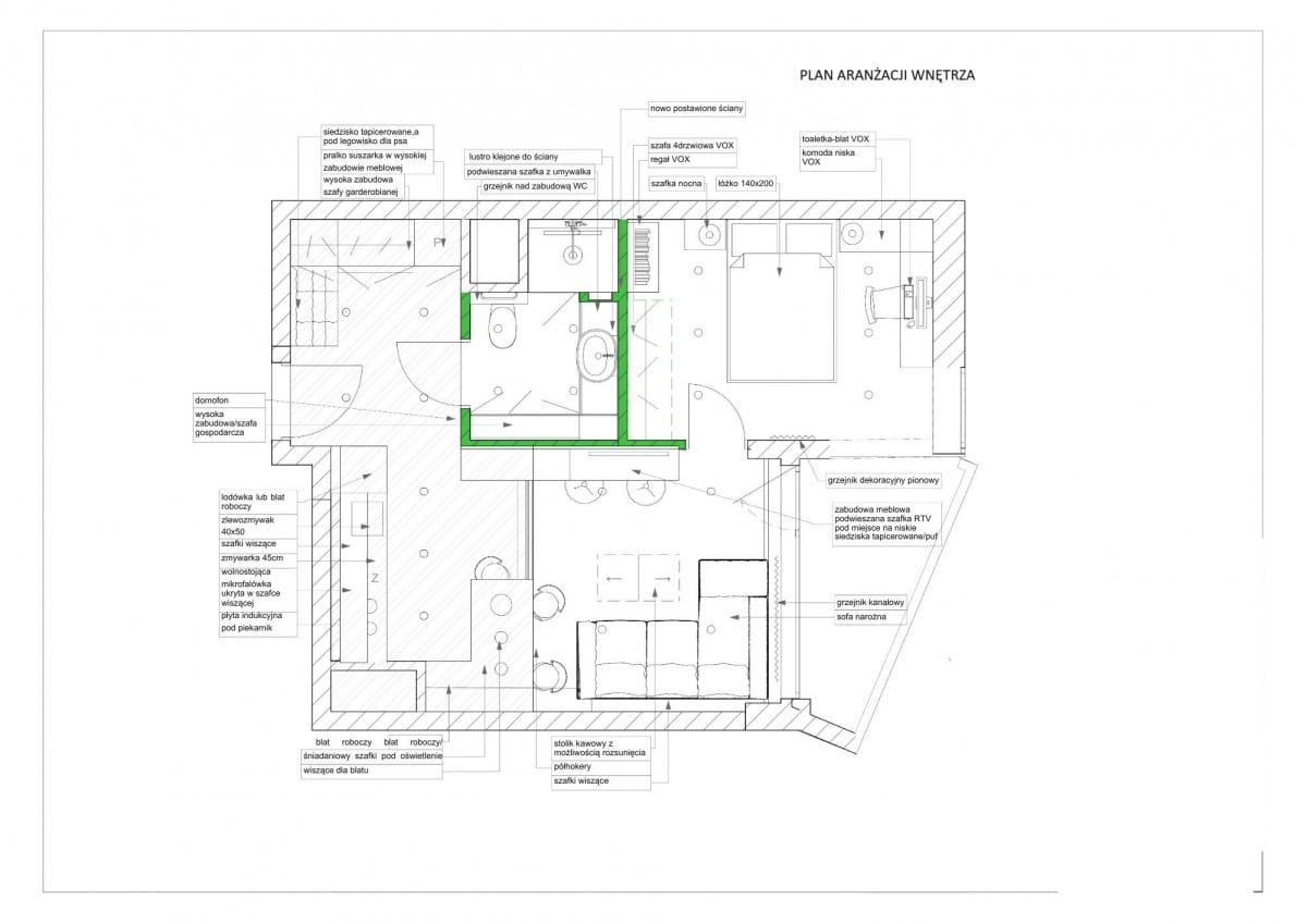 Mieszkanie 2 pokojowe na Sprzedaż