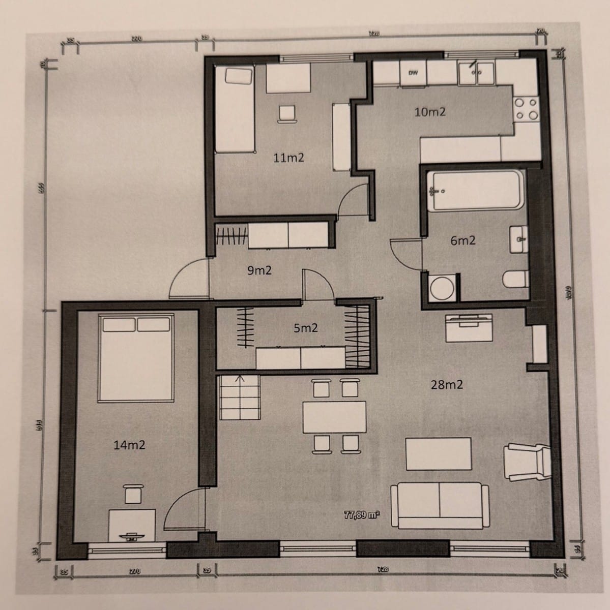 Mieszkanie 5 pokojowe na Sprzedaż
