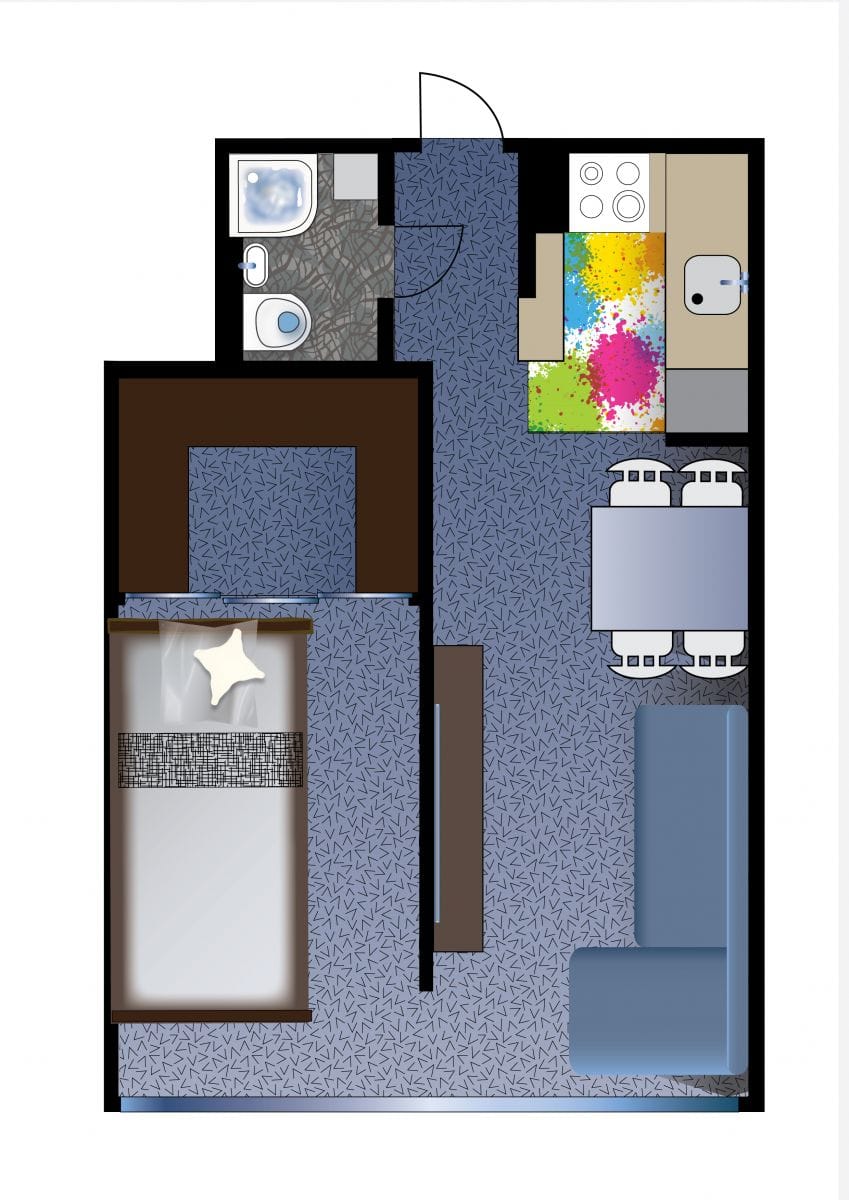 Mieszkanie 2 pokojowe na Sprzedaż