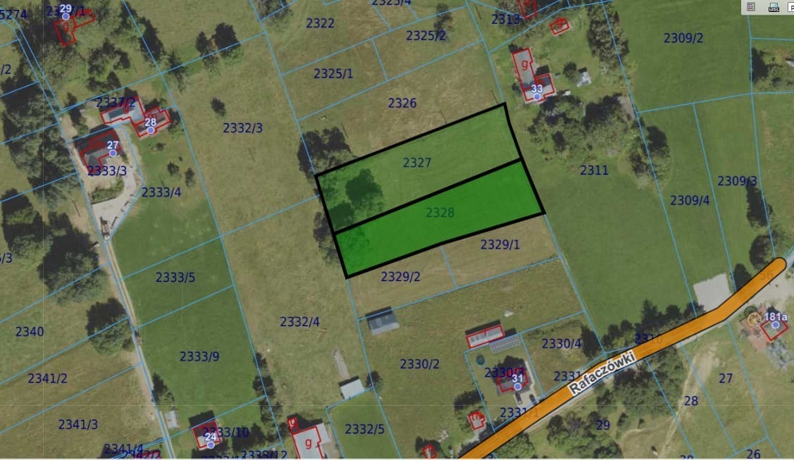 Działka  pokojowe na Sprzedaż