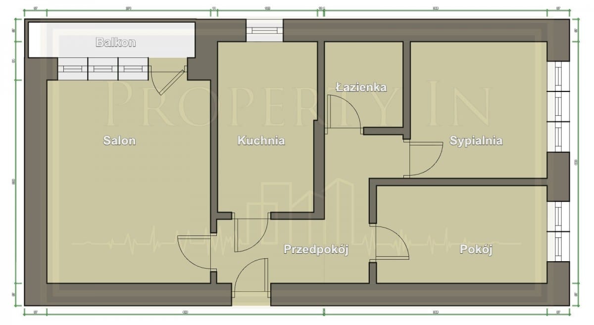 Mieszkanie 3 pokojowe na Sprzedaż