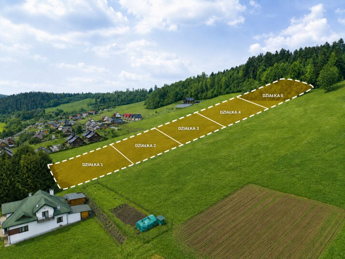 Działka  pokojowe na Sprzedaż