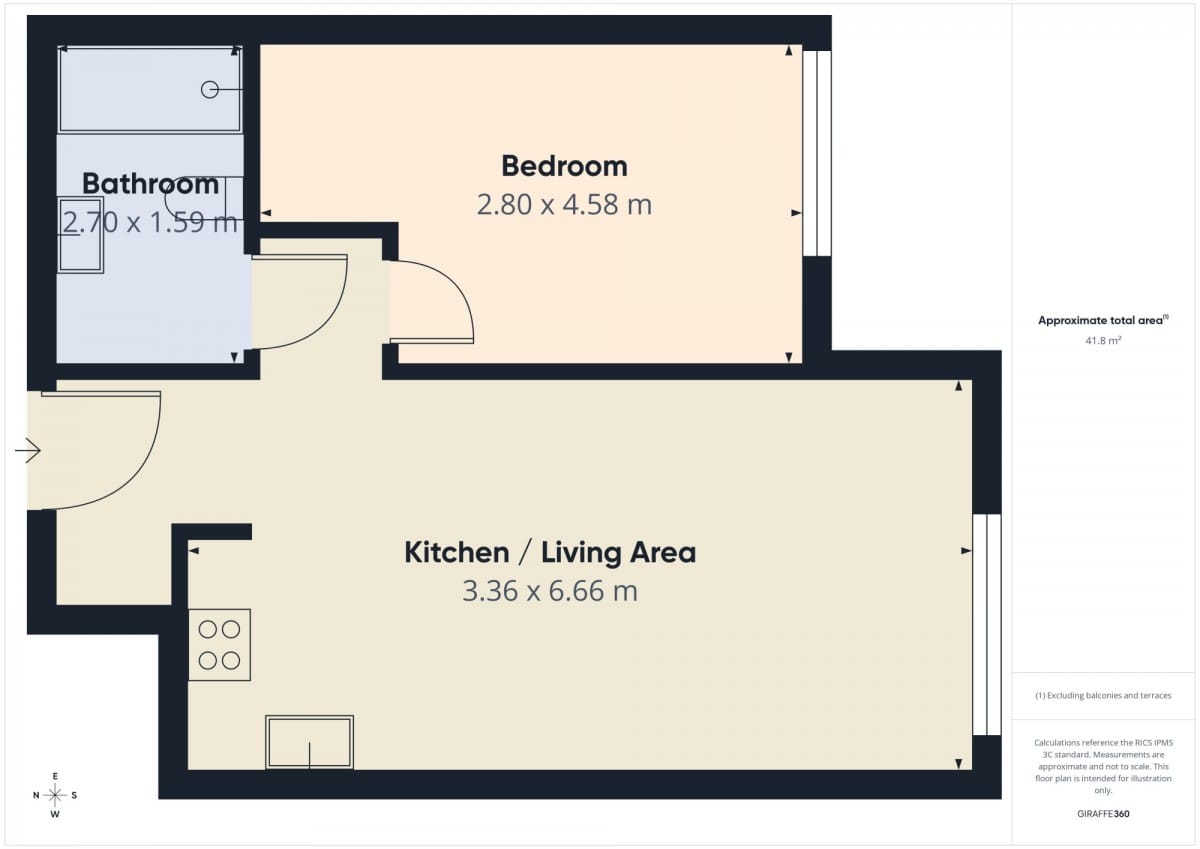 Mieszkanie 2 pokojowe na Wynajem