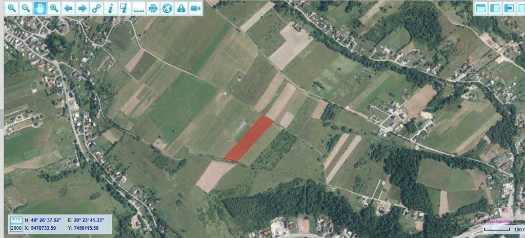 Działka  pokojowe na Sprzedaż