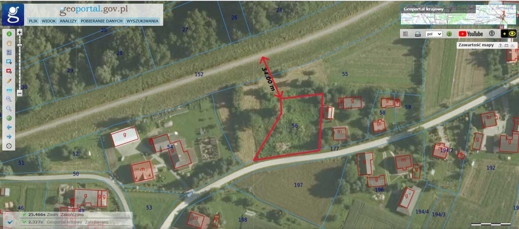 Działka  pokojowe na Sprzedaż