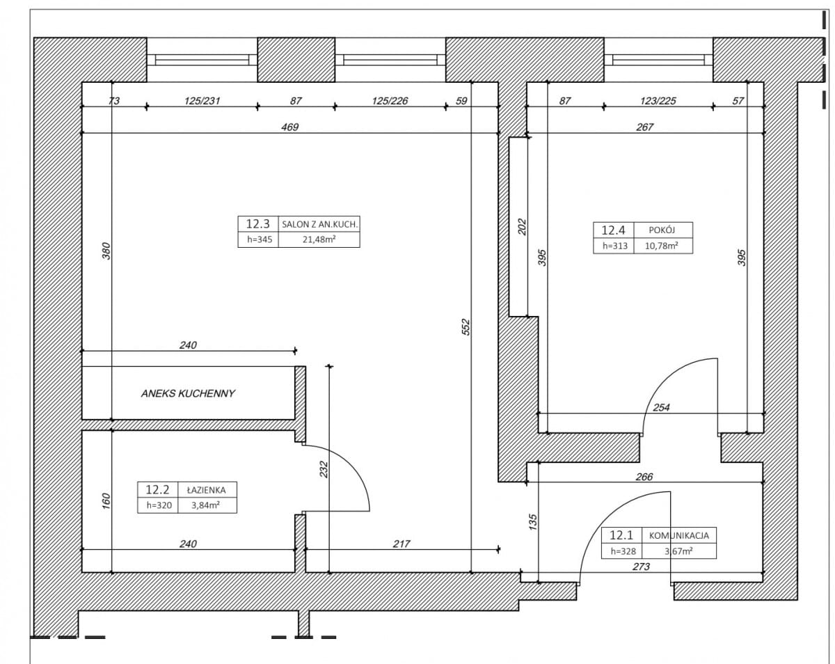 Mieszkanie 2 pokojowe na Sprzedaż