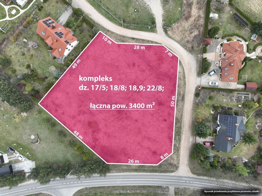 Działka  pokojowe na Sprzedaż