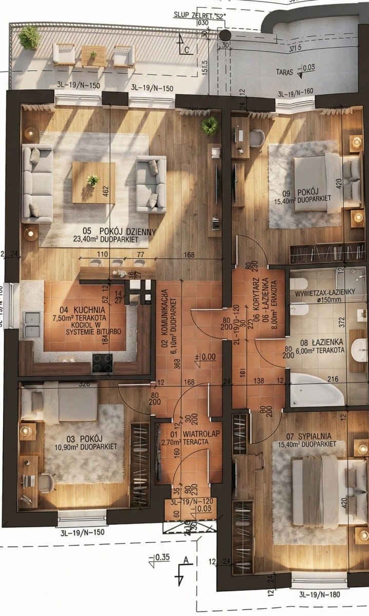 Dom 4 pokojowe na Sprzedaż