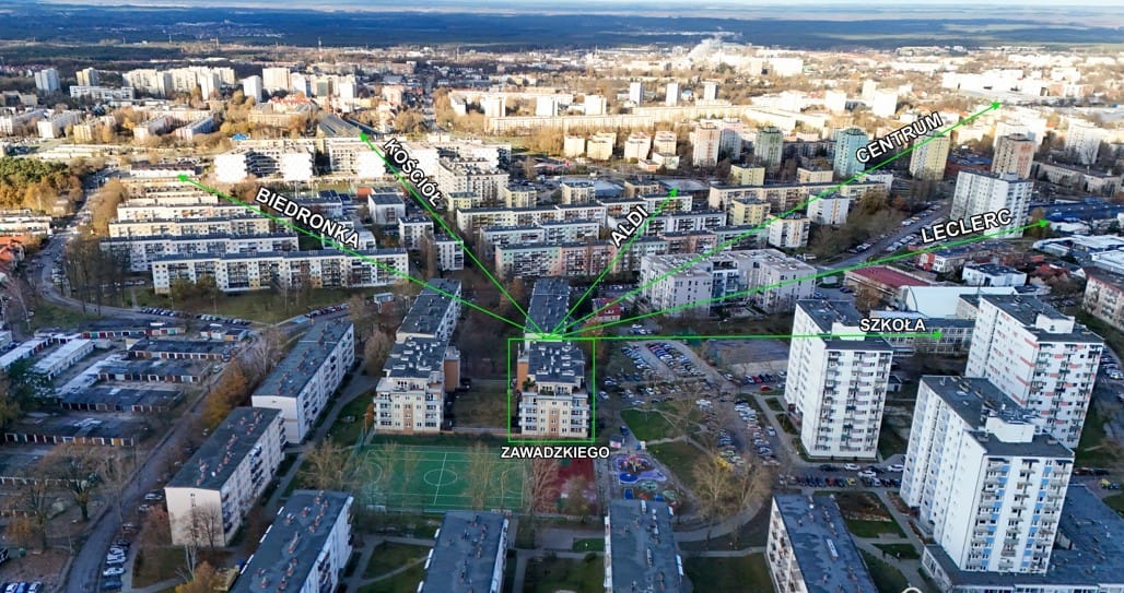 Mieszkanie 3 pokojowe na Sprzedaż