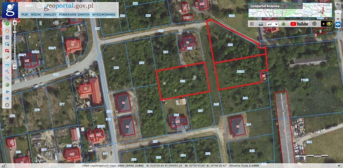 Działka  pokojowe na Sprzedaż