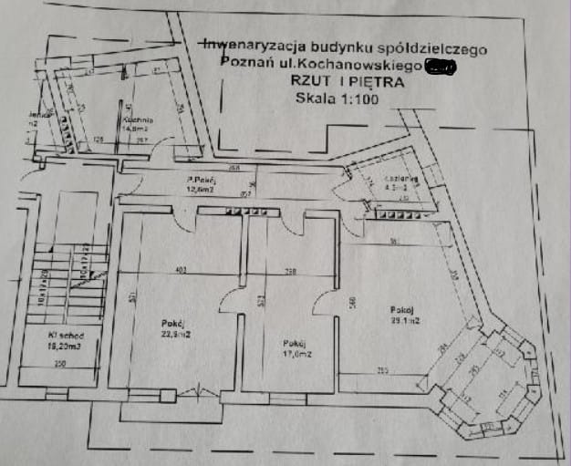Mieszkanie 4 pokojowe na Sprzedaż
