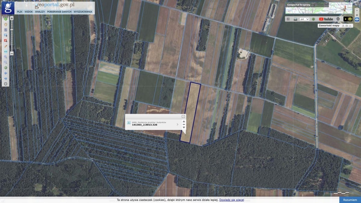 Działka  pokojowe na Sprzedaż