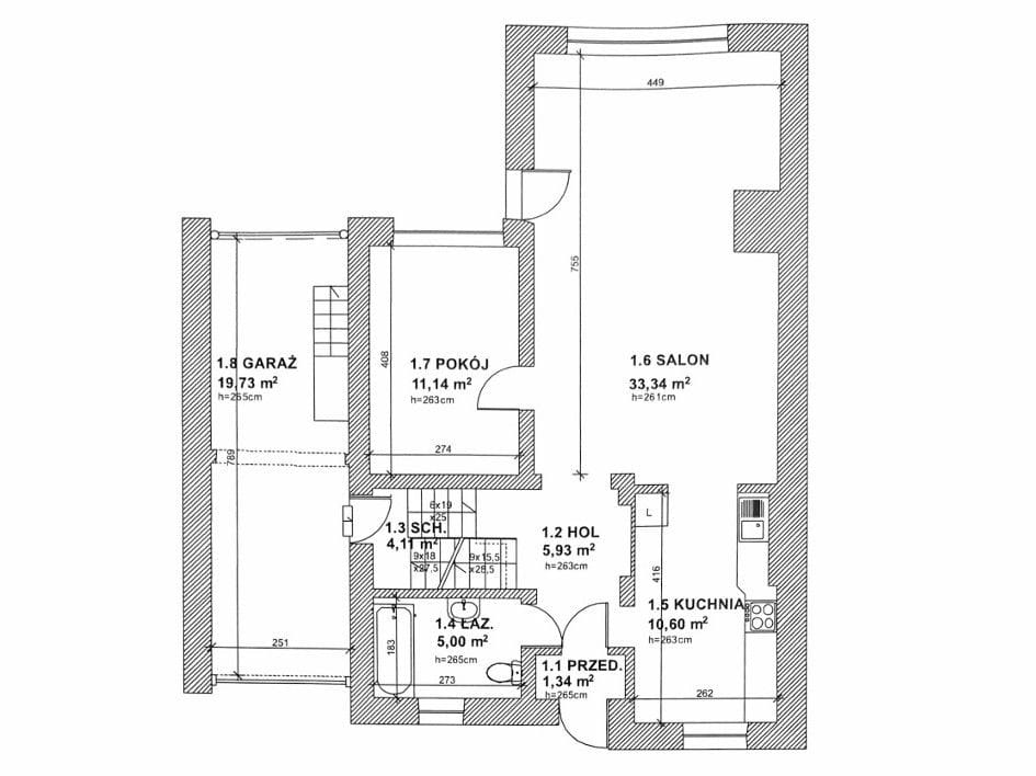 Dom 10 pokojowe na Sprzedaż