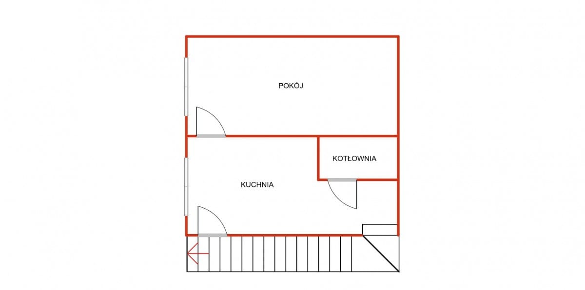 Mieszkanie 2 pokojowe na Sprzedaż