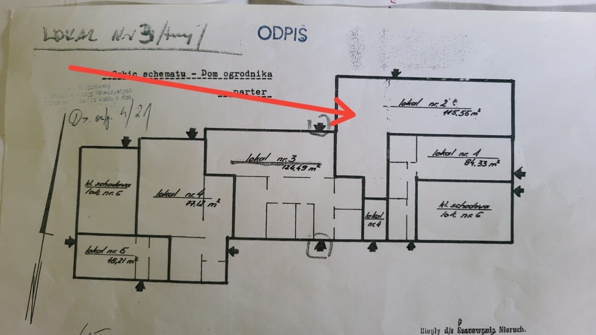 Lokal użytkowy  pokojowe na Sprzedaż