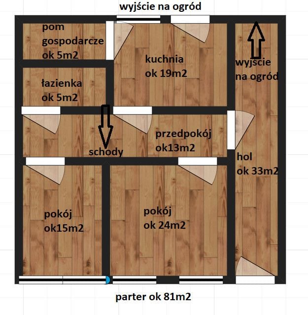 Dom 4 pokojowe na Sprzedaż