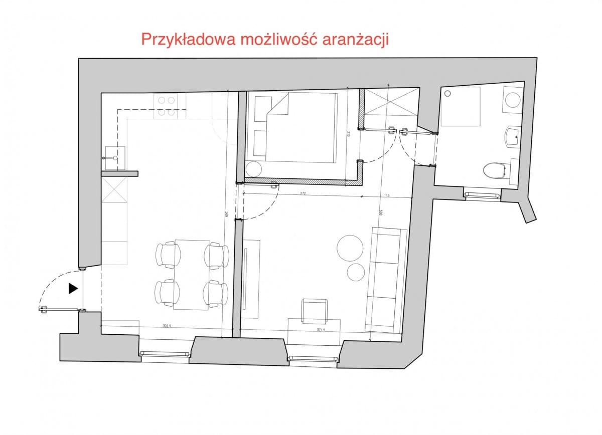 Mieszkanie 2 pokojowe na Sprzedaż