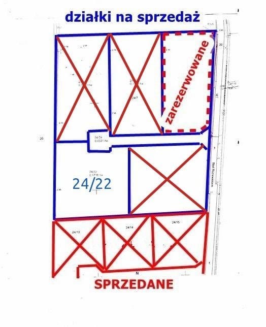 Działka  pokojowe na Sprzedaż