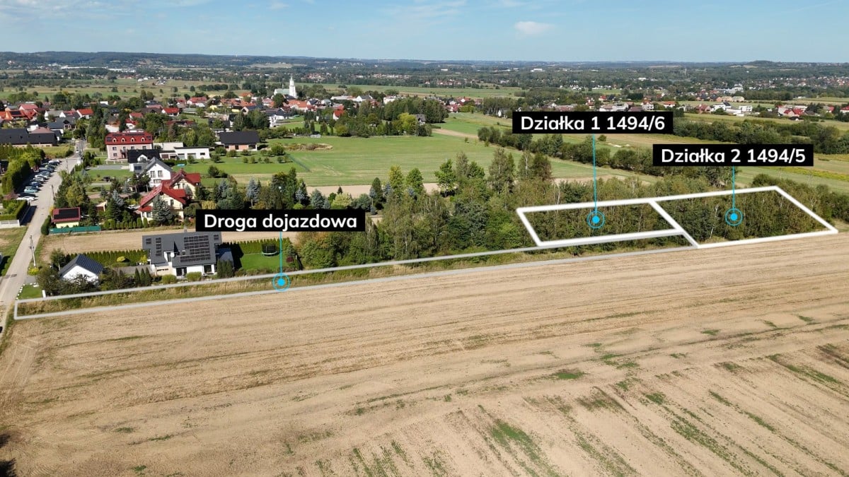 Działka  pokojowe na Sprzedaż