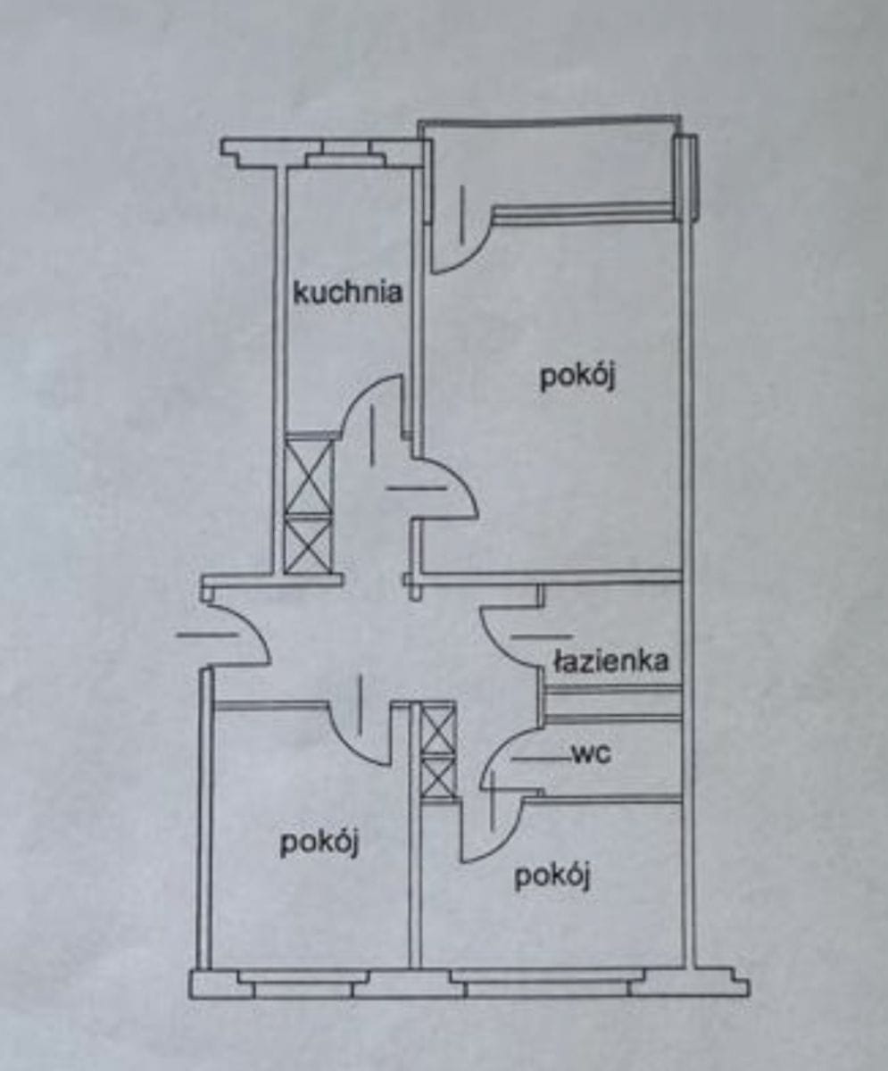 Mieszkanie 3 pokojowe na Sprzedaż