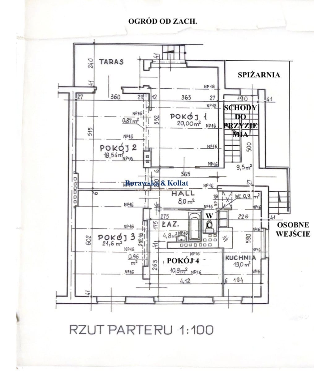 Mieszkanie 4 pokojowe na Sprzedaż