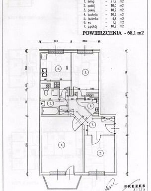 Mieszkanie 3 pokojowe na Sprzedaż