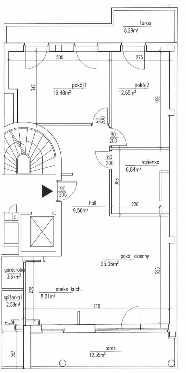 Mieszkanie 3 pokojowe na Sprzedaż