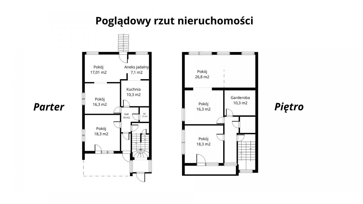 Dom 9 pokojowe na Sprzedaż