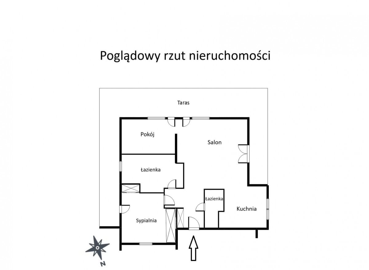 Mieszkanie 3 pokojowe na Sprzedaż