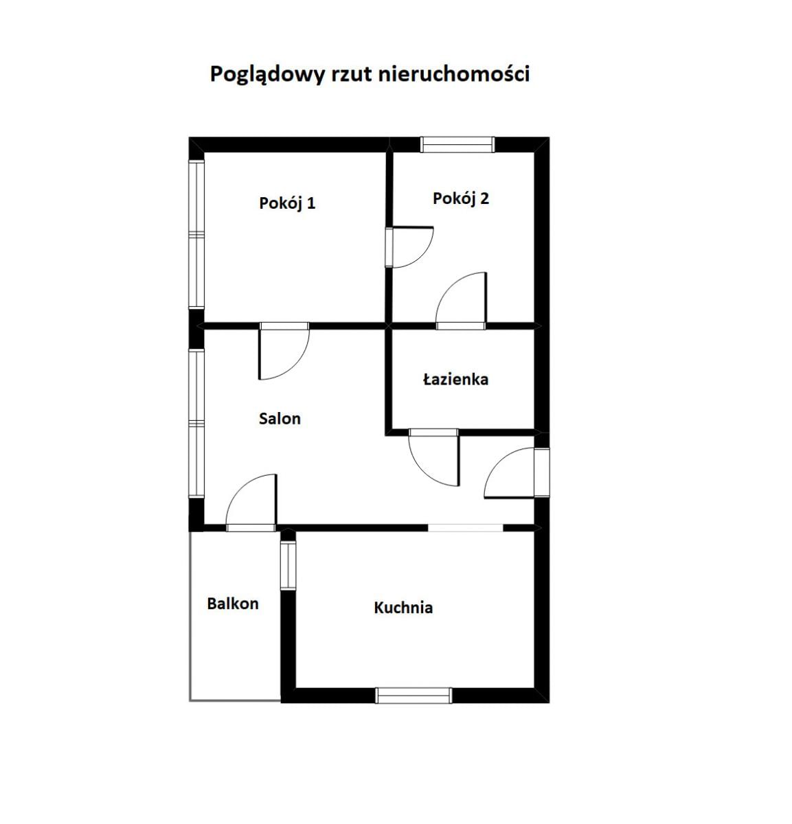 Mieszkanie 3 pokojowe na Sprzedaż