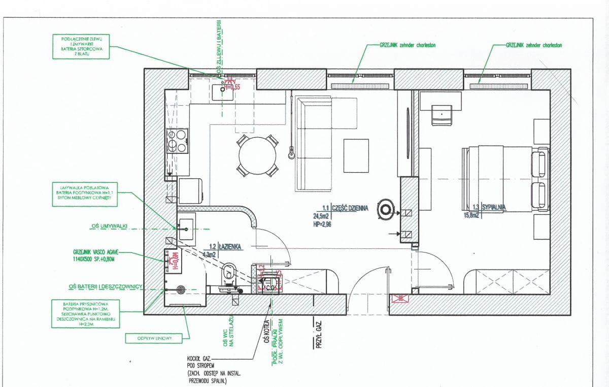 Mieszkanie 2 pokojowe na Sprzedaż