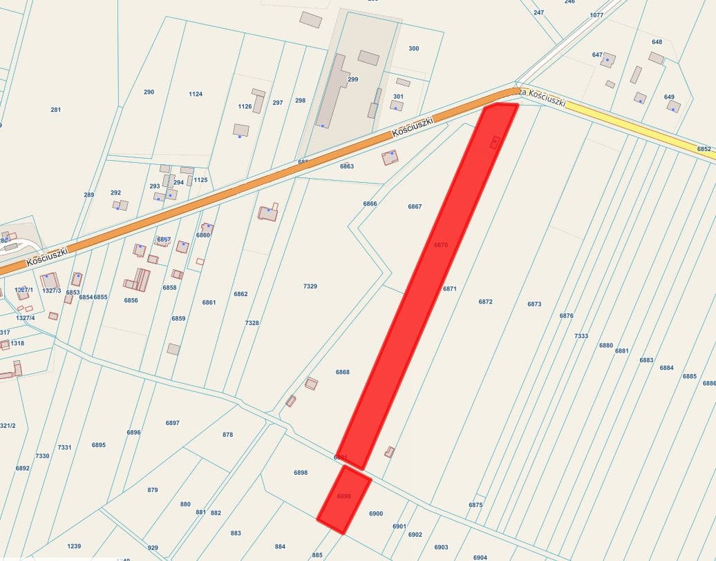 Działka  pokojowe na Sprzedaż