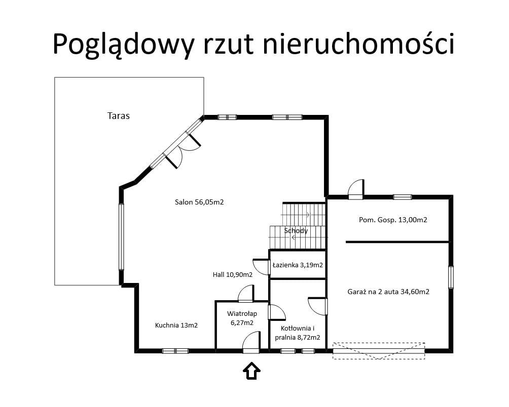 Dom 4 pokojowe na Sprzedaż