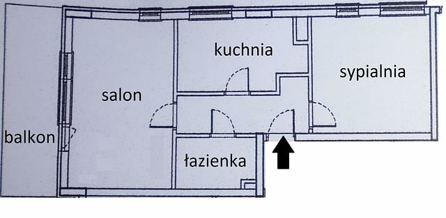 Mieszkanie 2 pokojowe na Sprzedaż