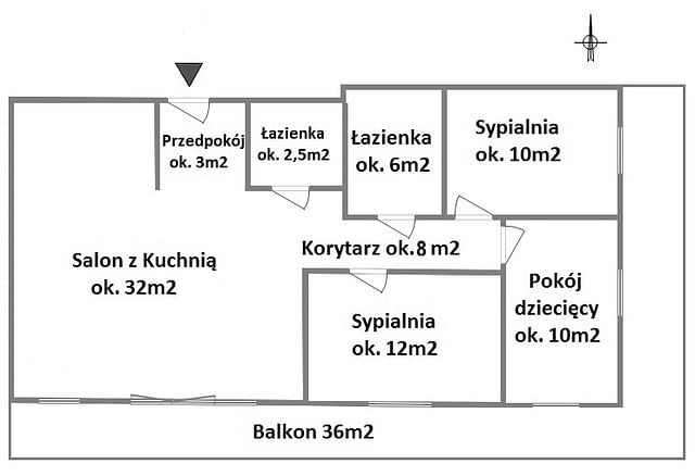 Mieszkanie 4 pokojowe na Sprzedaż