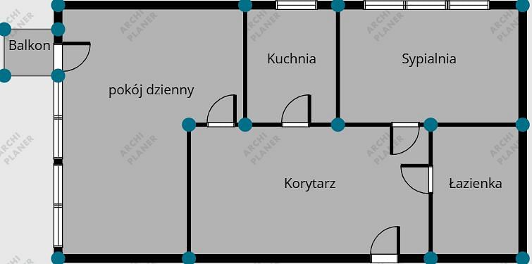 Mieszkanie 2 pokojowe na Sprzedaż