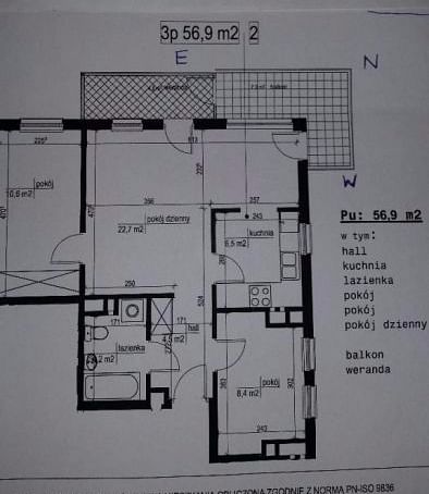Mieszkanie 3 pokojowe na Sprzedaż