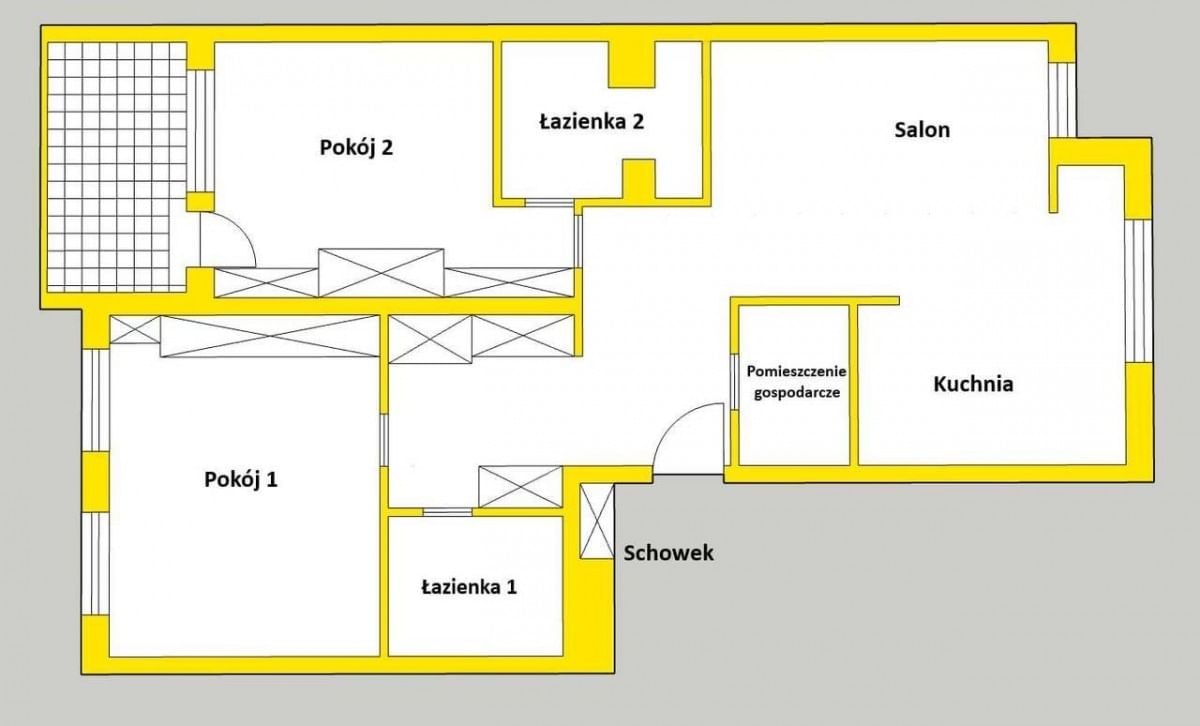 Mieszkanie 3 pokojowe na Sprzedaż