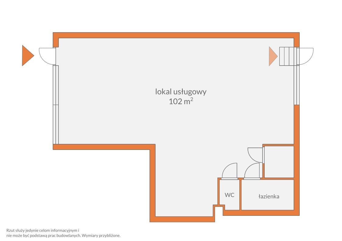 Lokal użytkowy  pokojowe na Wynajem