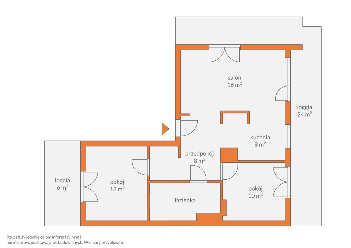 Mieszkanie 3 pokojowe na Sprzedaż