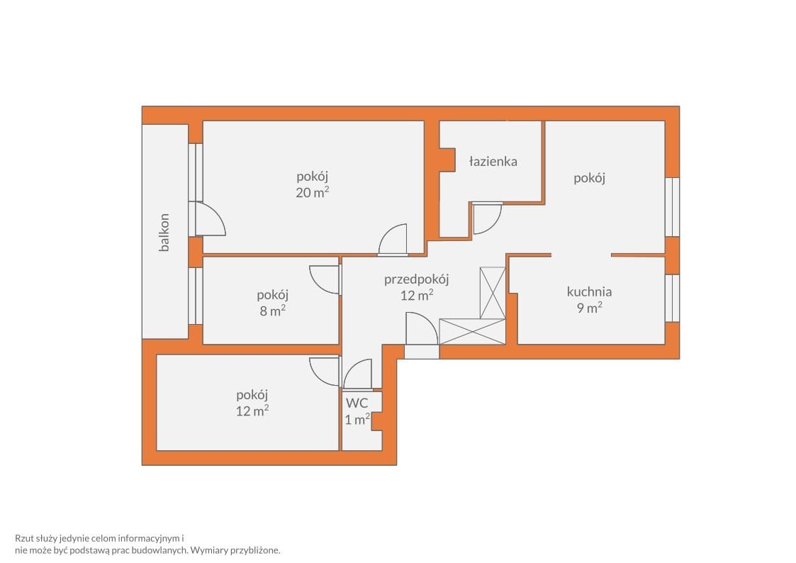 Mieszkanie 4 pokojowe na Sprzedaż