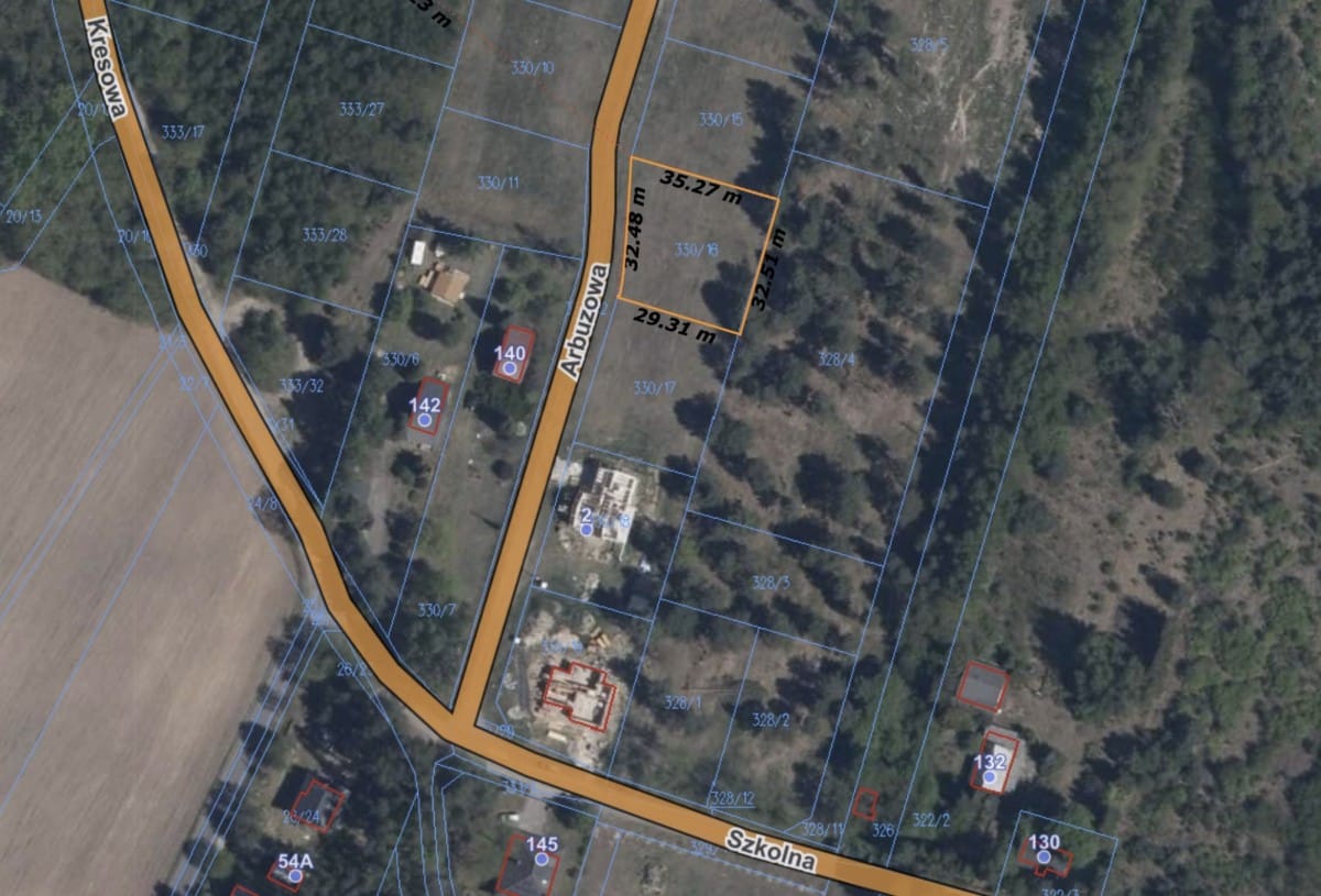 Działka  pokojowe na Sprzedaż