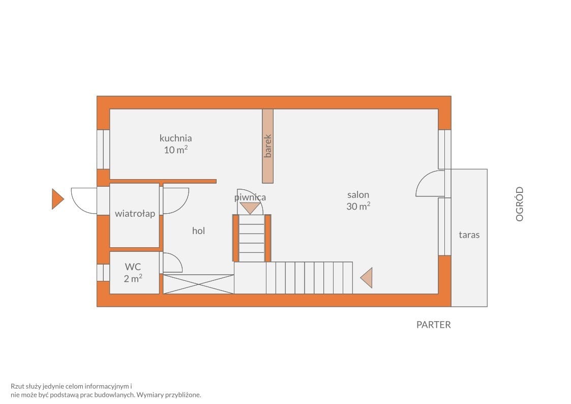 Dom 5 pokojowe na Wynajem