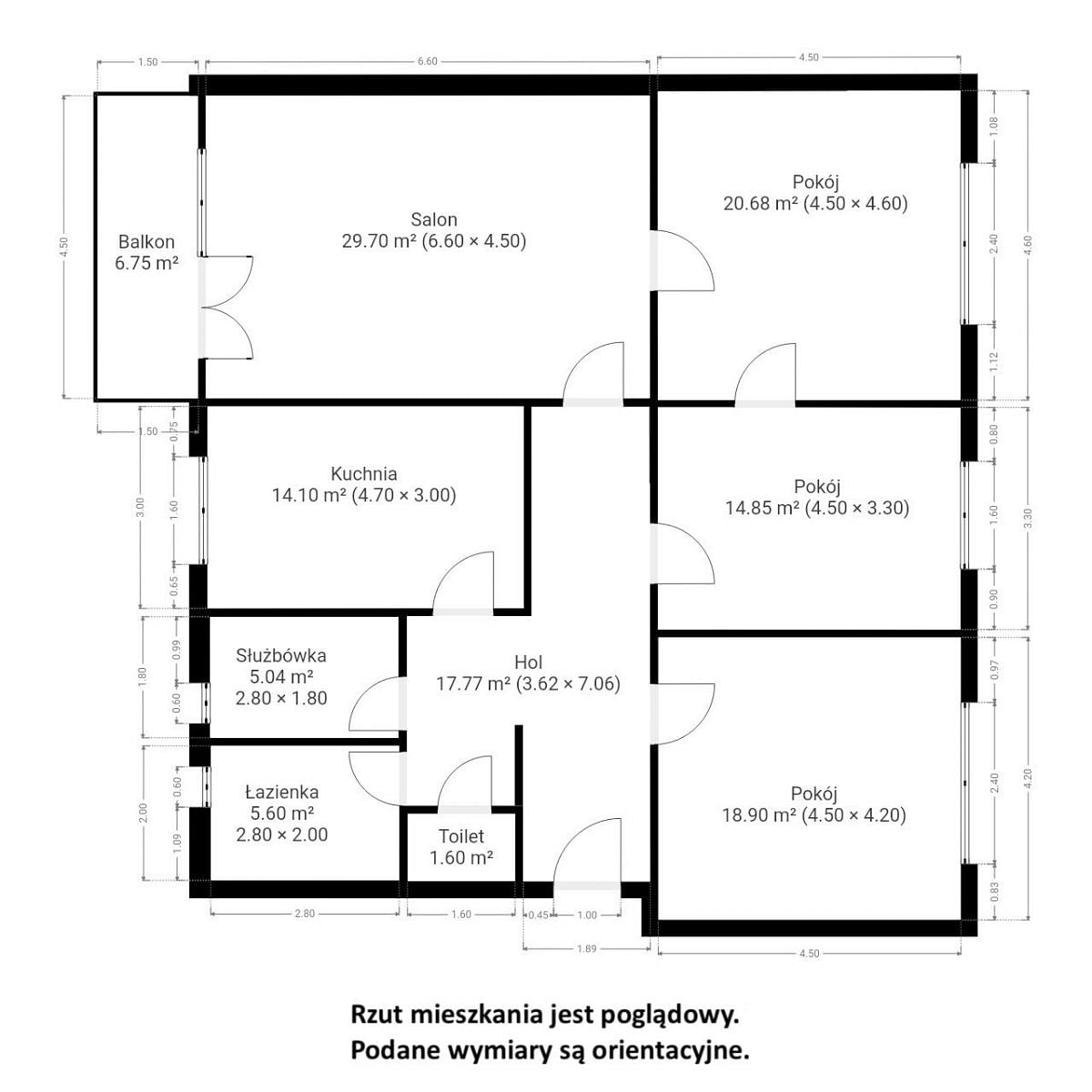 Mieszkanie 4 pokojowe na Sprzedaż