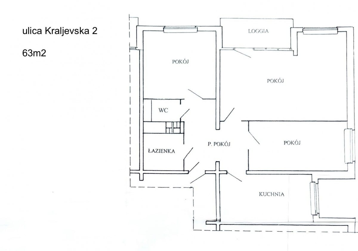 Mieszkanie 3 pokojowe na Sprzedaż