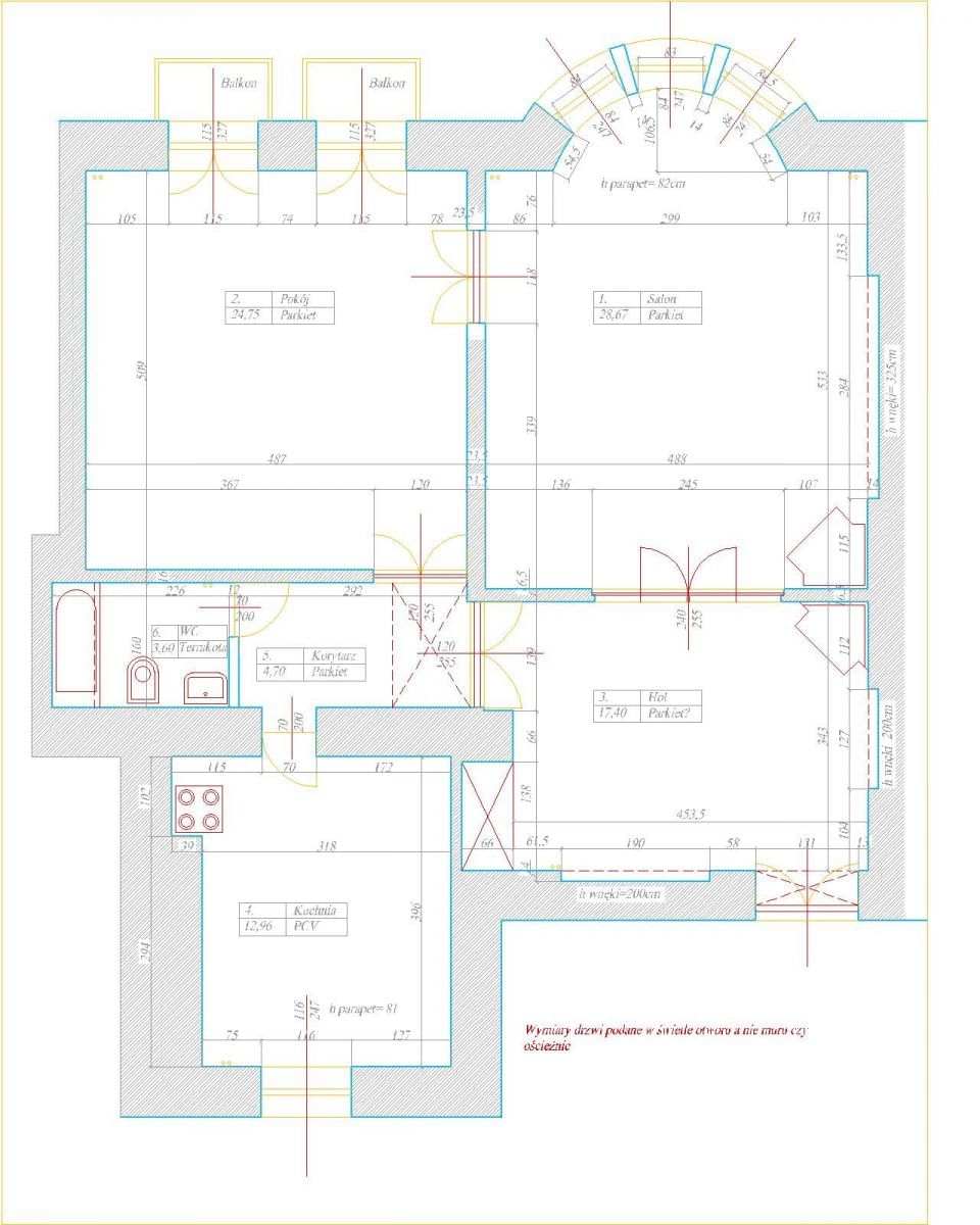 Mieszkanie 3 pokojowe na Wynajem