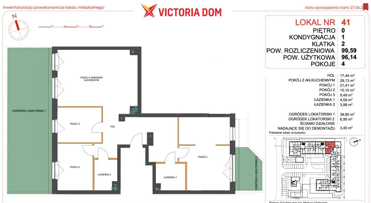 Mieszkanie 4 pokojowe na Sprzedaż
