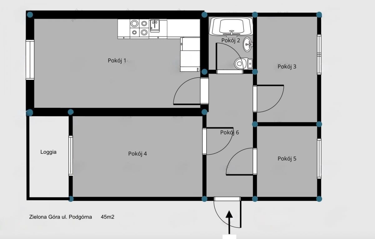 Mieszkanie 4 pokojowe na Sprzedaż