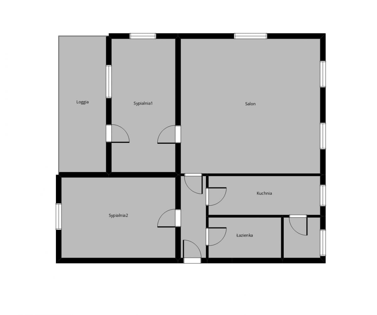 Mieszkanie 3 pokojowe na Sprzedaż